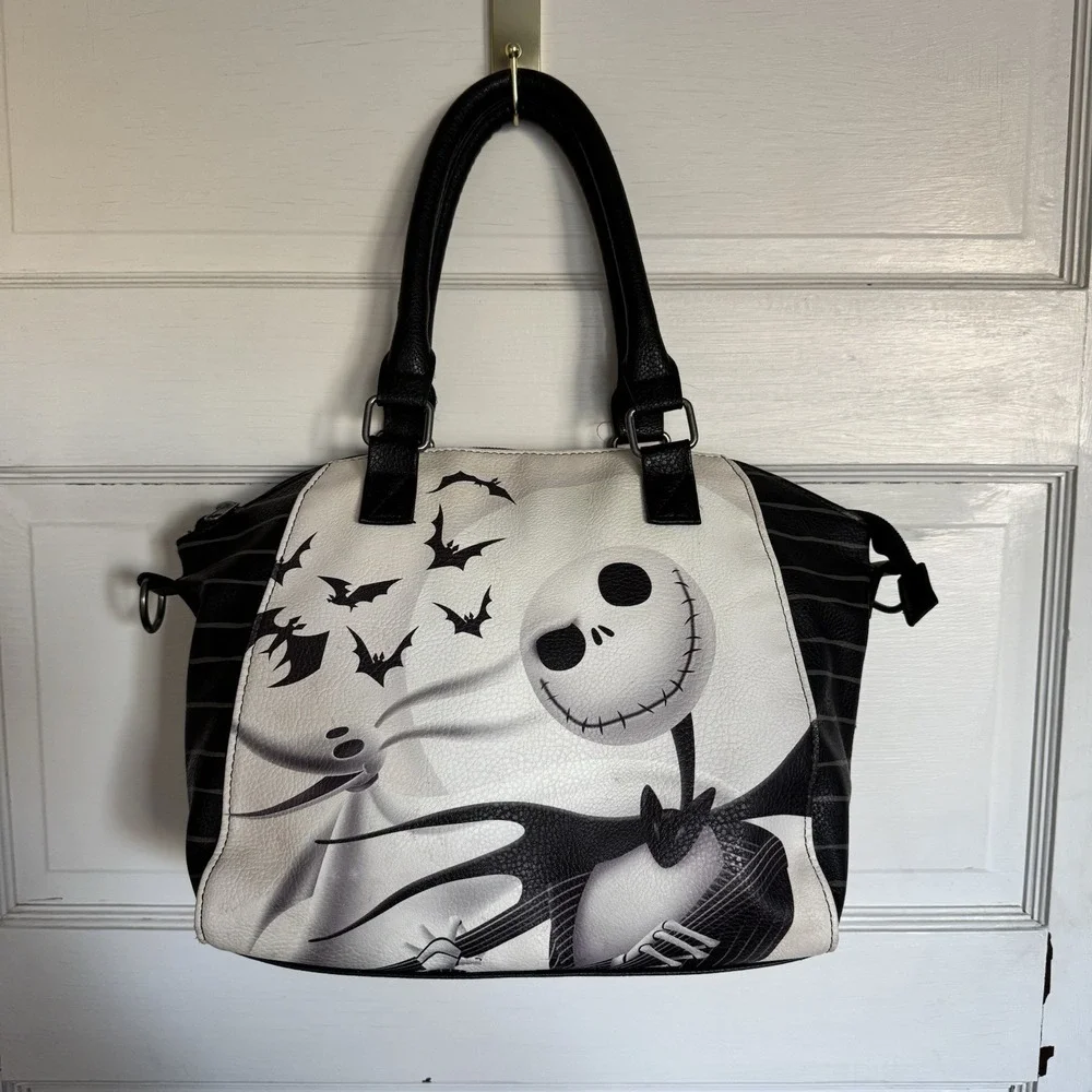 Loungefly Disney Nightmare Before Christmas‎ Jack Satchel Bag Halloween Holiday